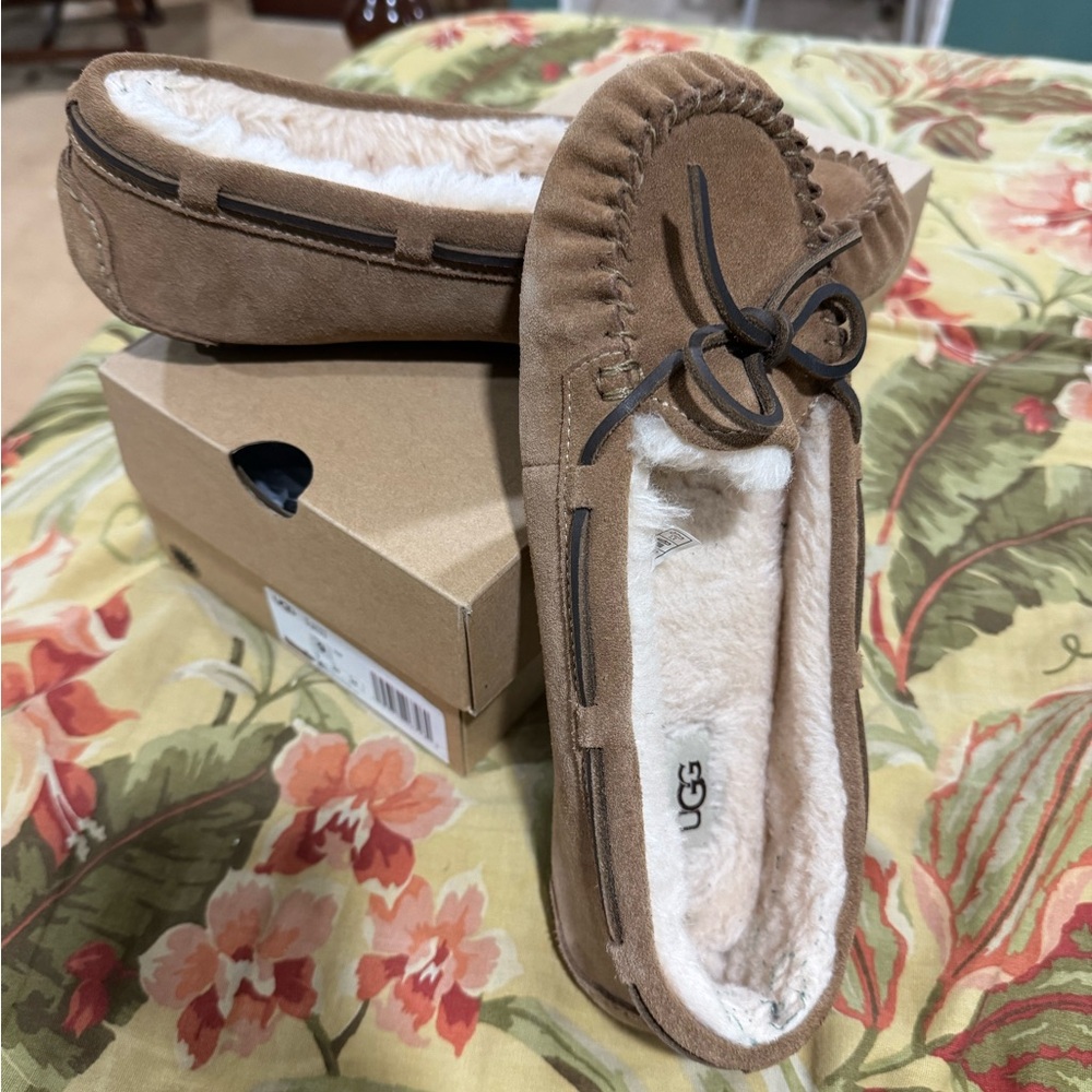 UGG Chestnut Moccasin Slippers